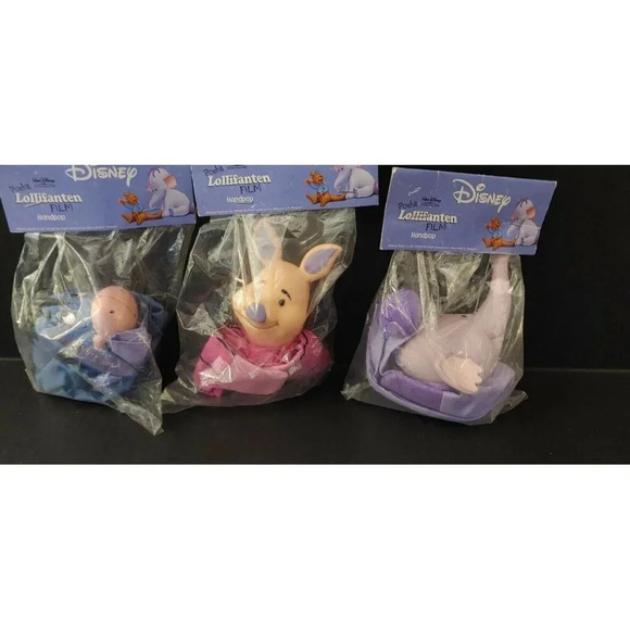 Disney Weken Winnie The Pooh Lot Lumpy, Eeyore, Piglet Vintage New Rare HTF